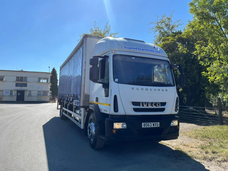 Plane LKW 2013 Iveco Eurocargo Curtainsider: das Bild 26