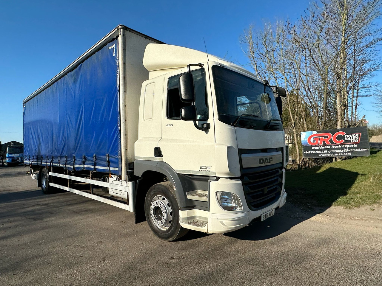 2016 DAF CF 250 Curtainside Truck - Plane LKW: das Bild 1 2016 DAF CF 250 Curtainside Truck - Plane LKW: das Bild 1