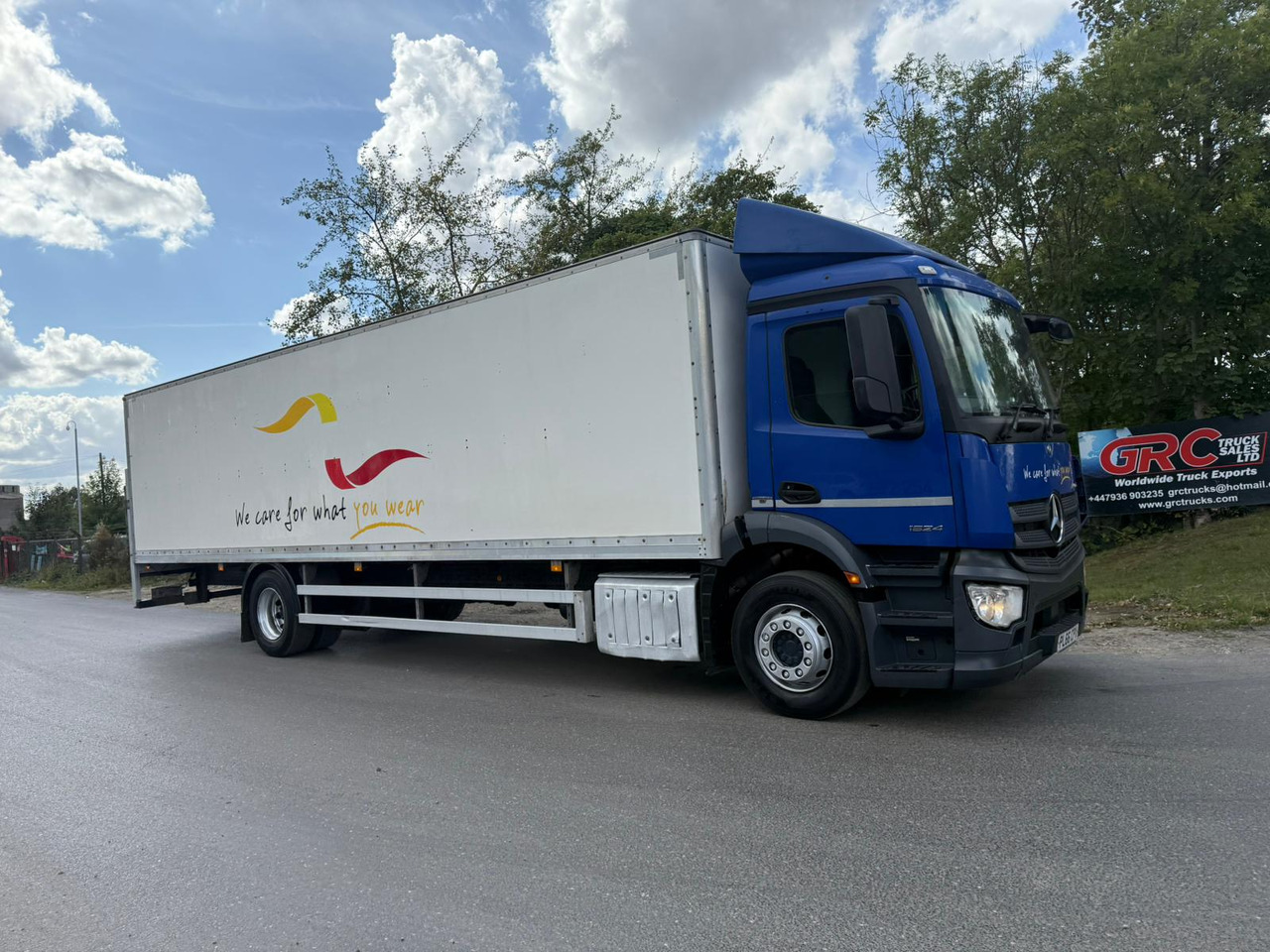 2016 Mercedes Antos 1824 Rigid Truck - Koffer LKW: das Bild 2 2016 Mercedes Antos 1824 Rigid Truck - Koffer LKW: das Bild 2