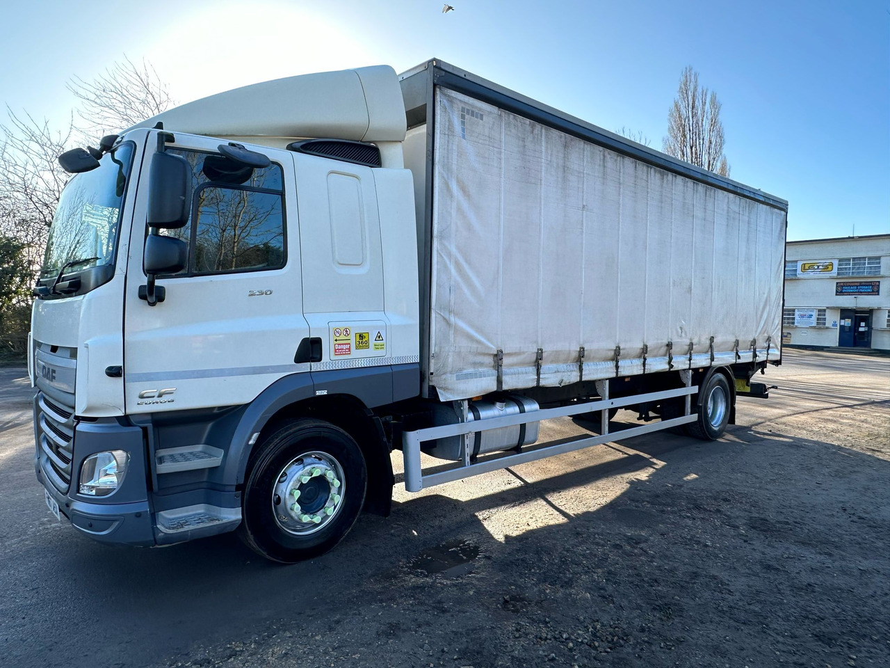 Plane LKW 2017 DAF CF 230 Curtainsider Truck: das Bild 9