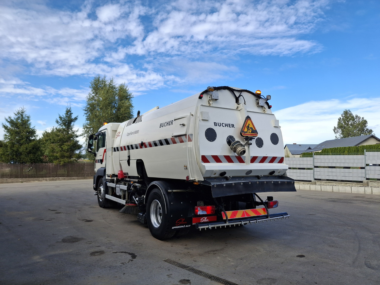 MAN TGS 18.320 Zamiatarka Kehrmaschine BUCHER OptiFant 8000 Karcher Euro 6 PM10 L/R Hochdruckreinigung - Kehrmaschine: das Bild 3 MAN TGS 18.320 Zamiatarka Kehrmaschine BUCHER OptiFant 8000 Karcher Euro 6 PM10 L/R Hochdruckreinigung - Kehrmaschine: das Bild 3