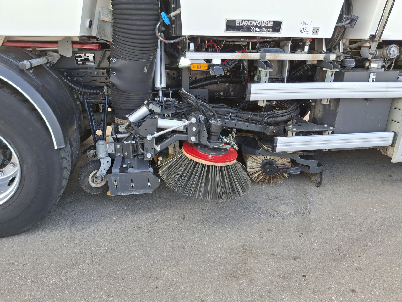 Kehrmaschine MAN TGS 18.320 Zamiatarka Kehrmaschine BUCHER OptiFant 8000 Karcher Euro 6 PM10 L/R Hochdruckreinigung: das Bild 6