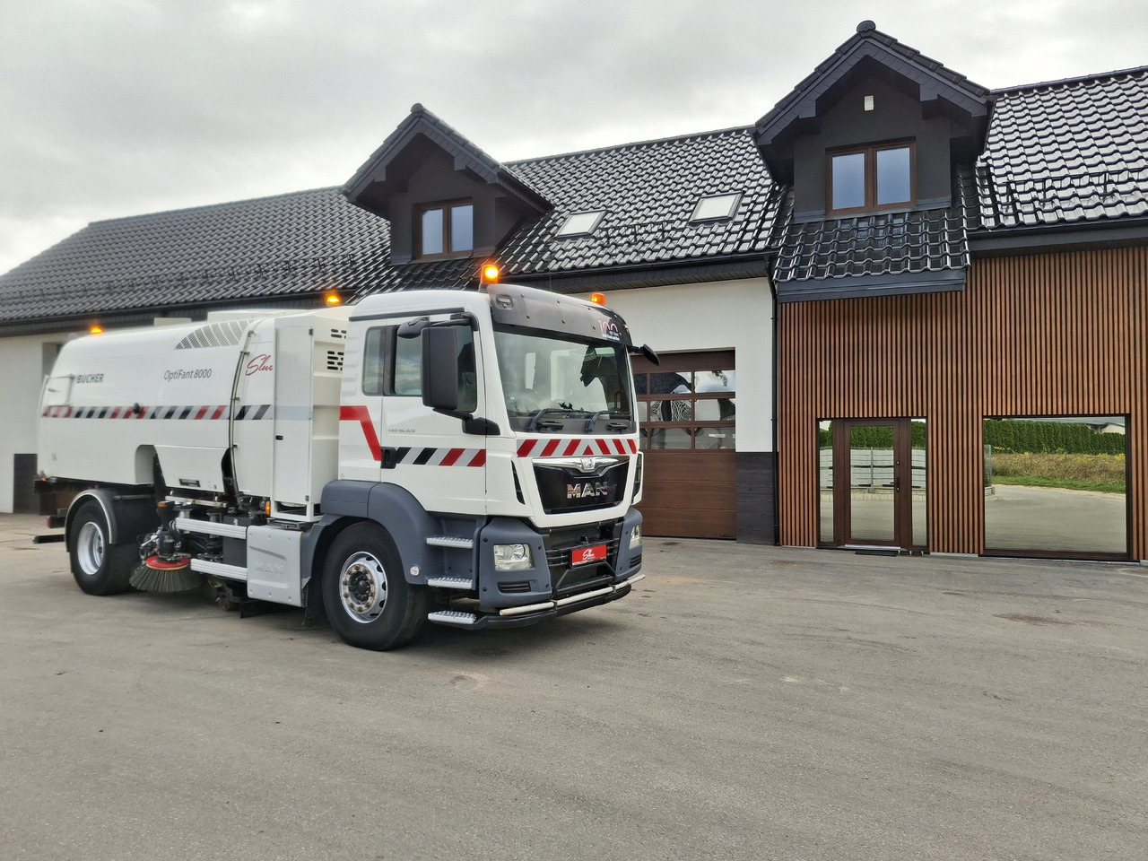 MAN TGS 18.320 Zamiatarka Kehrmaschine BUCHER OptiFant 8000 Karcher Euro 6 PM10 L/R Hochdruckreinigung - Kehrmaschine: das Bild 1 MAN TGS 18.320 Zamiatarka Kehrmaschine BUCHER OptiFant 8000 Karcher Euro 6 PM10 L/R Hochdruckreinigung - Kehrmaschine: das Bild 1