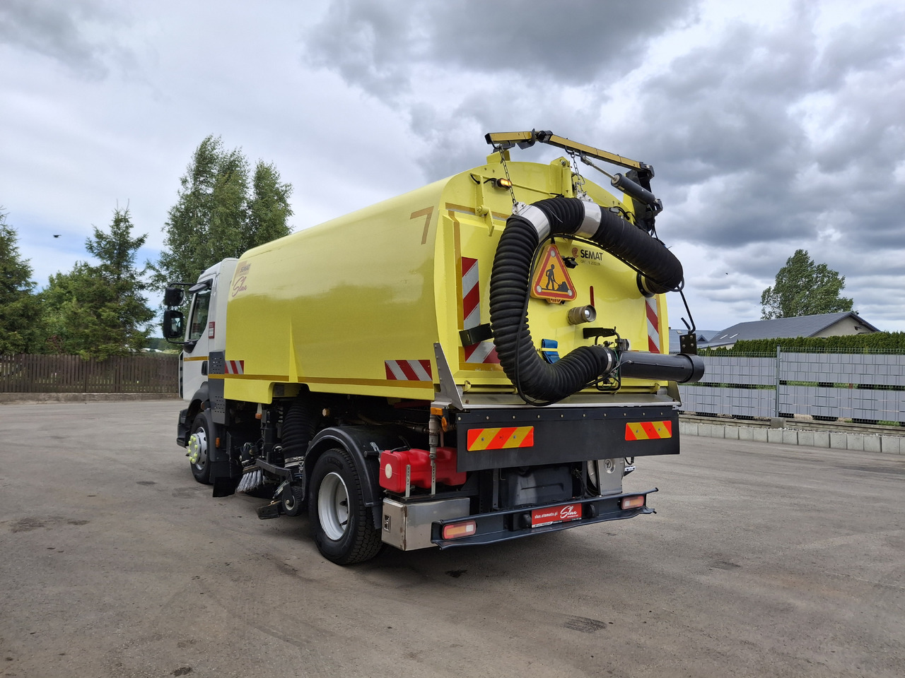 RENAULT D16 Zamiatarka Kehrmaschine SEMAT Zoeller FAUN Karcher Szczotki L/R Hydrostat Euro 6 PM10 Rura Do Liści - Kehrmaschine: das Bild 4 RENAULT D16 Zamiatarka Kehrmaschine SEMAT Zoeller FAUN Karcher Szczotki L/R Hydrostat Euro 6 PM10 Rura Do Liści - Kehrmaschine: das Bild 4