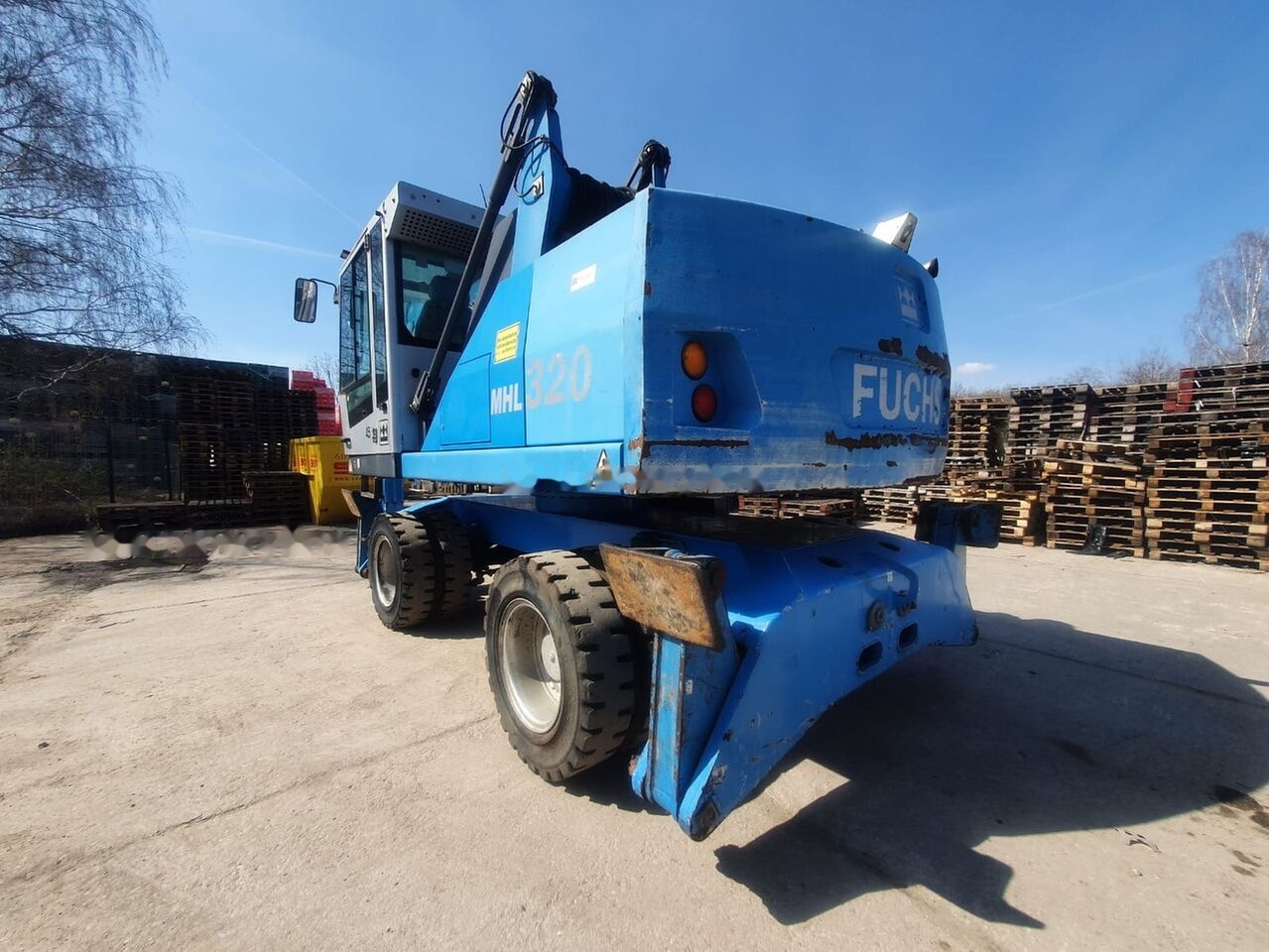 Umschlagbagger Fuchs MHL 320 D MZS: das Bild 9