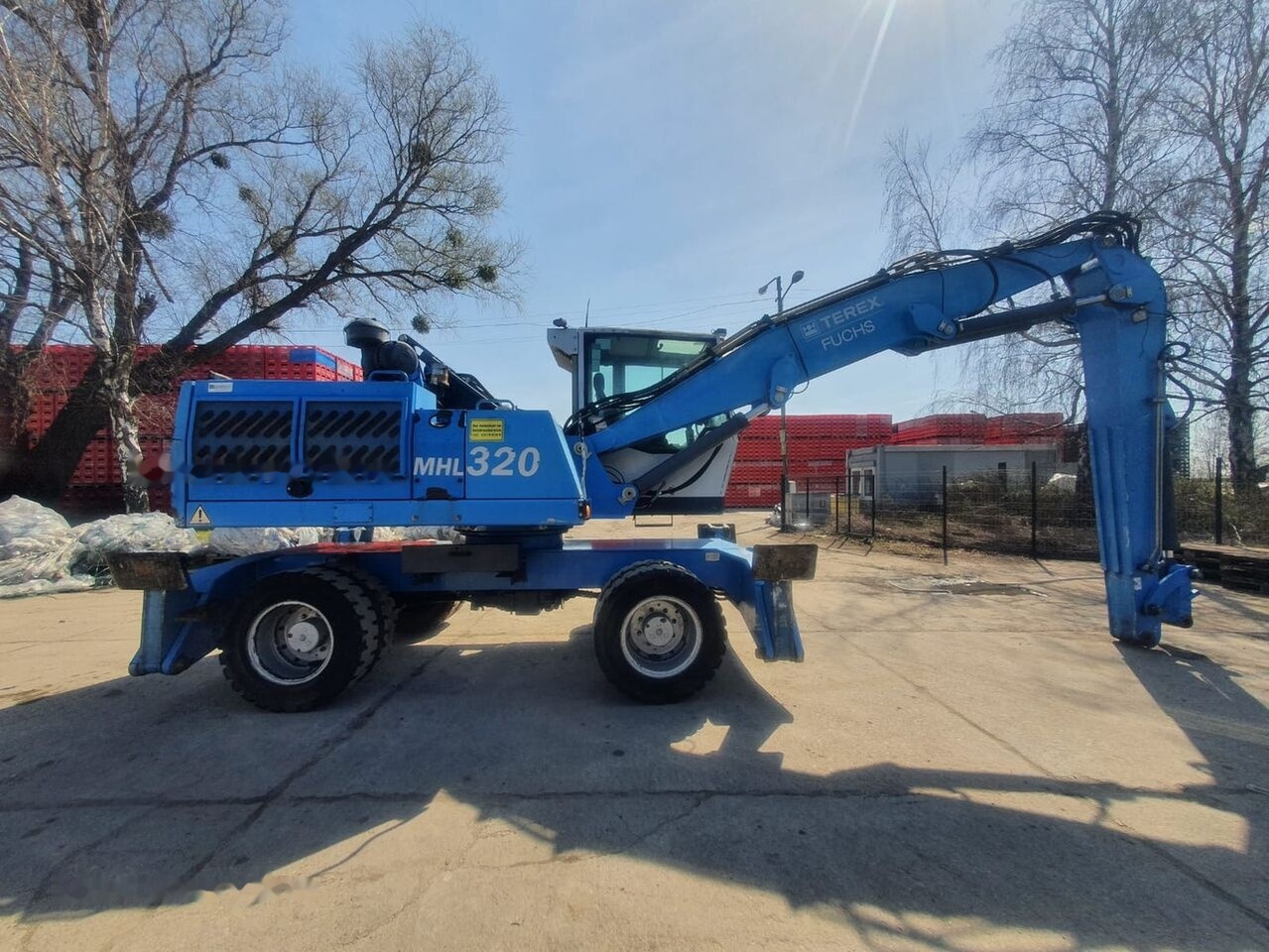 Umschlagbagger Fuchs MHL 320 D MZS: das Bild 6