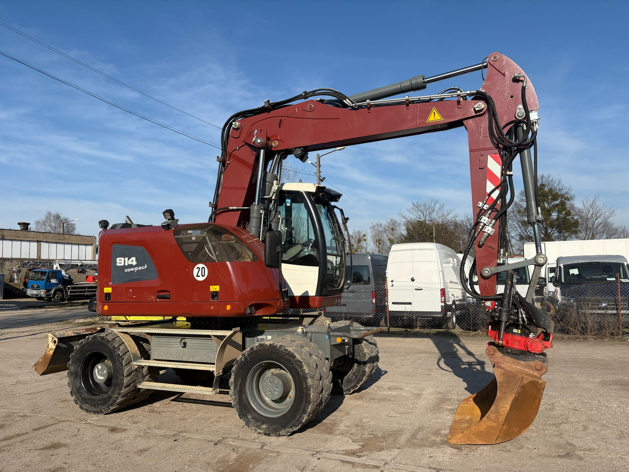 Liebherr A 914 Compact Rototilt R4 - Mobilbagger: das Bild 2 Liebherr A 914 Compact Rototilt R4 - Mobilbagger: das Bild 2