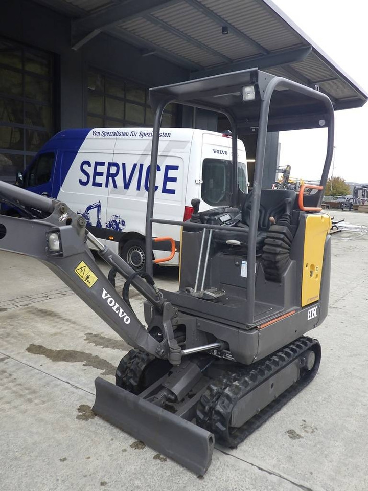 Volvo EC 15 C - Minibagger: das Bild 2 Volvo EC 15 C - Minibagger: das Bild 2