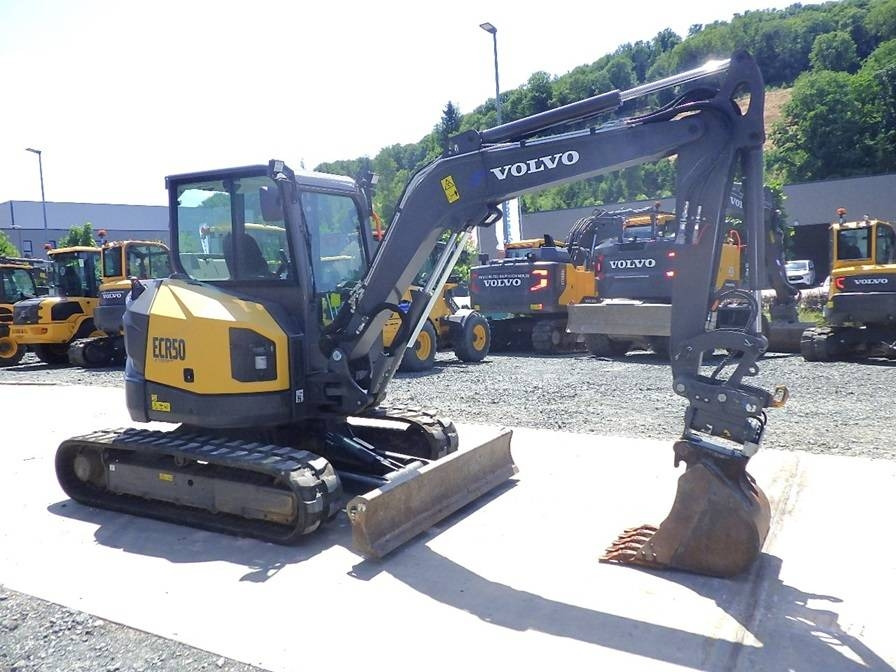 Volvo ECR 50 F - Minibagger: das Bild 2 Volvo ECR 50 F - Minibagger: das Bild 2