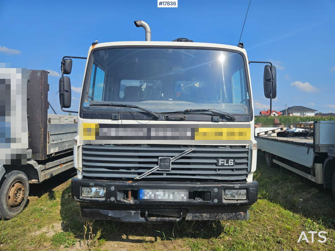 1997 Volvo FL 619 - Pritsche LKW, Autokran: das Bild 2 1997 Volvo FL 619 - Pritsche LKW, Autokran: das Bild 2