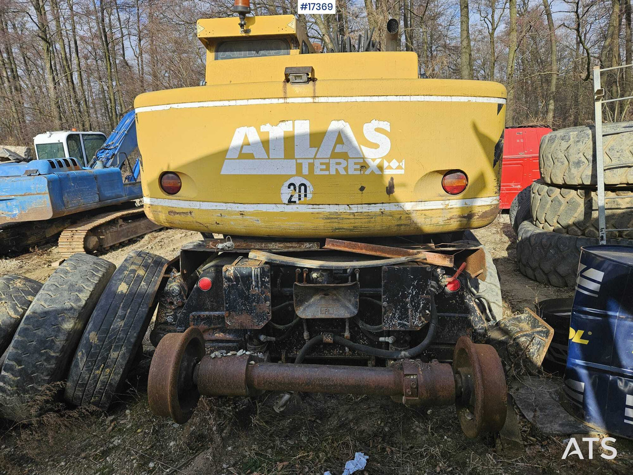 2003 Atlas 1604 ZW - Mobilbagger: das Bild 2 2003 Atlas 1604 ZW - Mobilbagger: das Bild 2