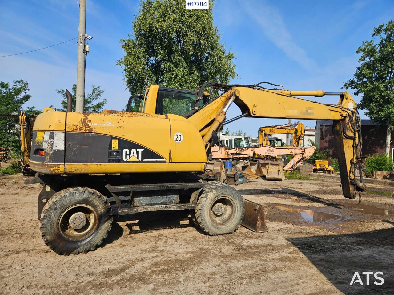 2004 CAT M316C - Mobilbagger: das Bild 4 2004 CAT M316C - Mobilbagger: das Bild 4