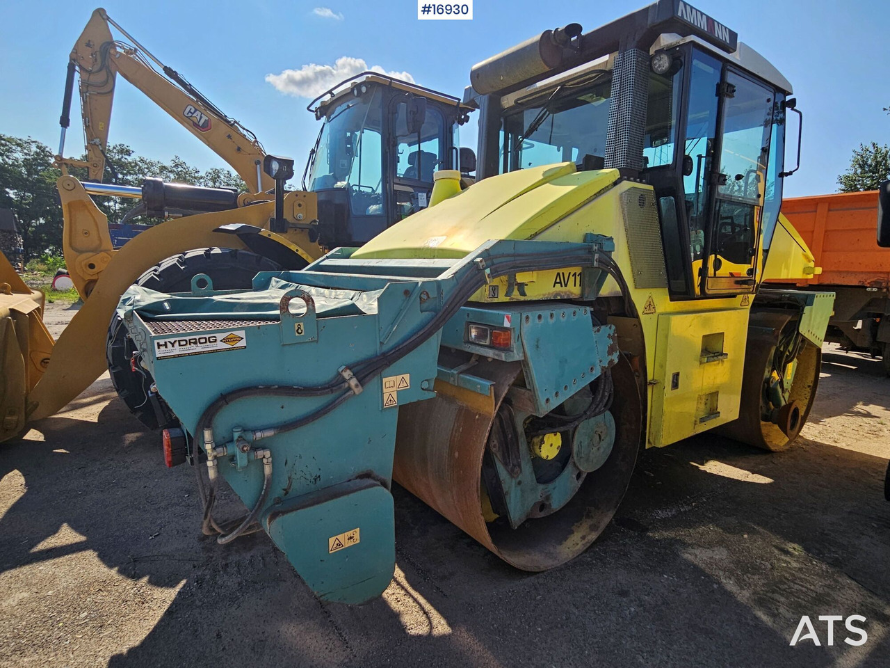2008 Ammann AV 115-2 Hydro spreader - Straßenwalze: das Bild 1 2008 Ammann AV 115-2 Hydro spreader - Straßenwalze: das Bild 1