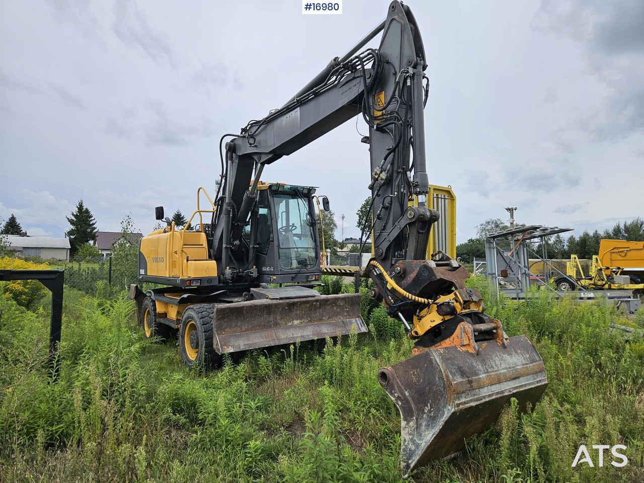 2010 Volvo EW160C z rototilt i łyżką w zestawie - Mobilbagger: das Bild 1 2010 Volvo EW160C z rototilt i łyżką w zestawie - Mobilbagger: das Bild 1