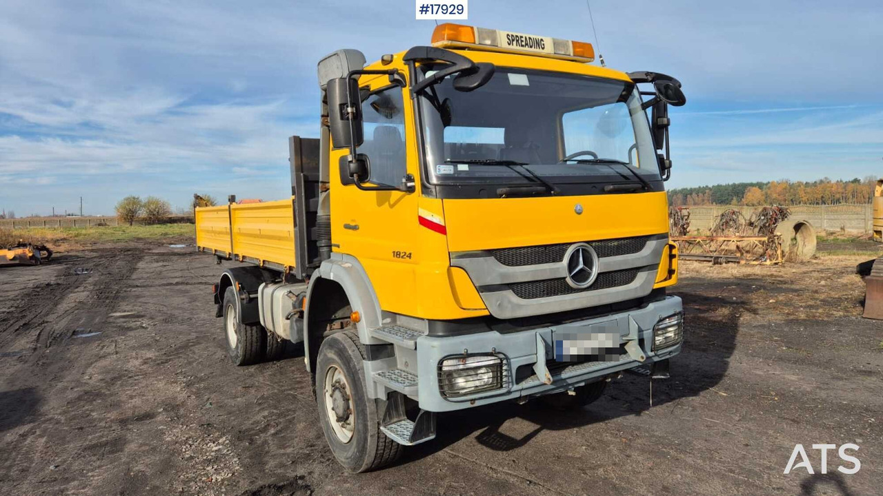 Mercedes-Benz 1824 4x4 dump truck (2005) - Kipper: das Bild 3 Mercedes-Benz 1824 4x4 dump truck (2005) - Kipper: das Bild 3