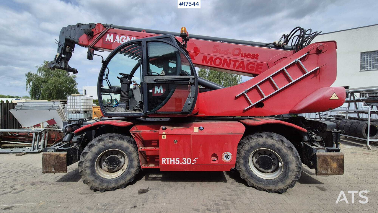 Rotating telescopic handler MAGNI RTH 5.30 SM/C (2016) ++++ - Teleskoplader: das Bild 5 Rotating telescopic handler MAGNI RTH 5.30 SM/C (2016) ++++ - Teleskoplader: das Bild 5