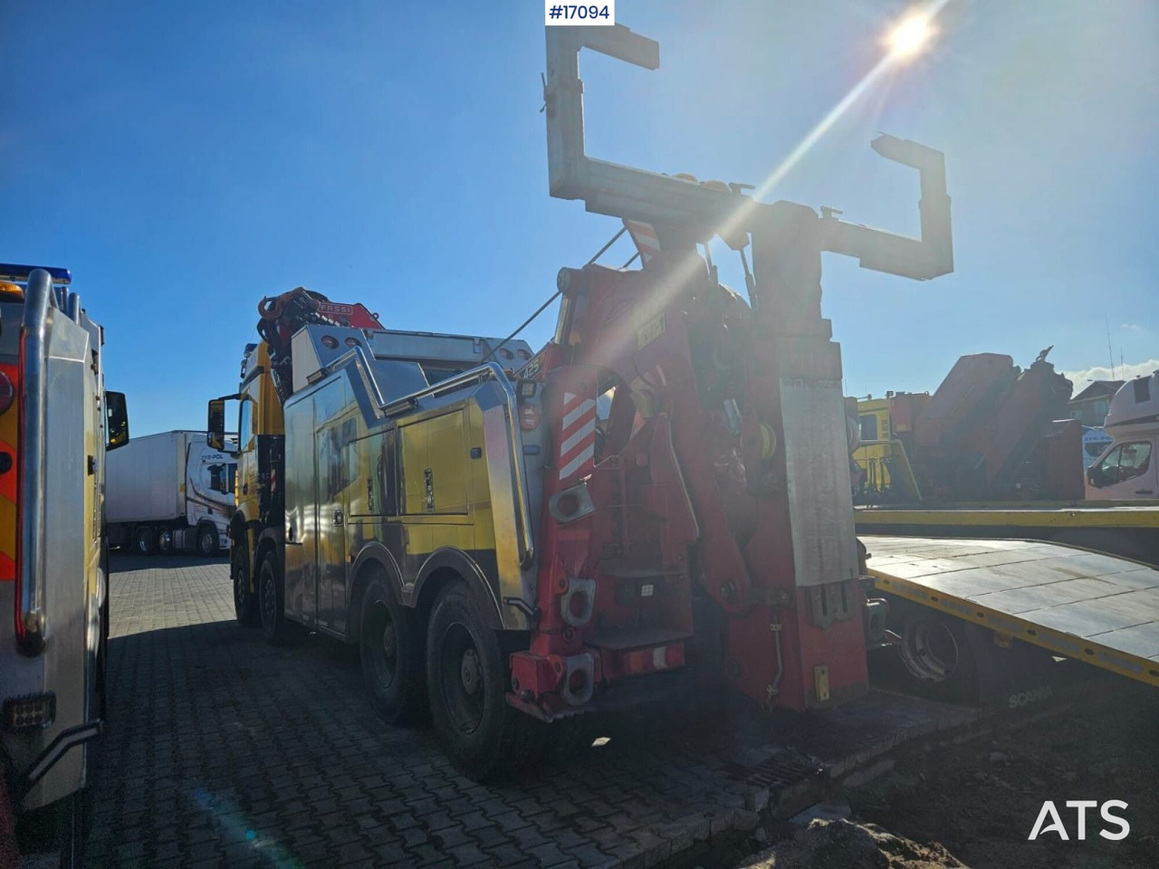 Abschleppwagen Specjalistyczny pojazd ratunkowy Mercedes Benz Arocs 4853 8x8 (2021): das Bild 14