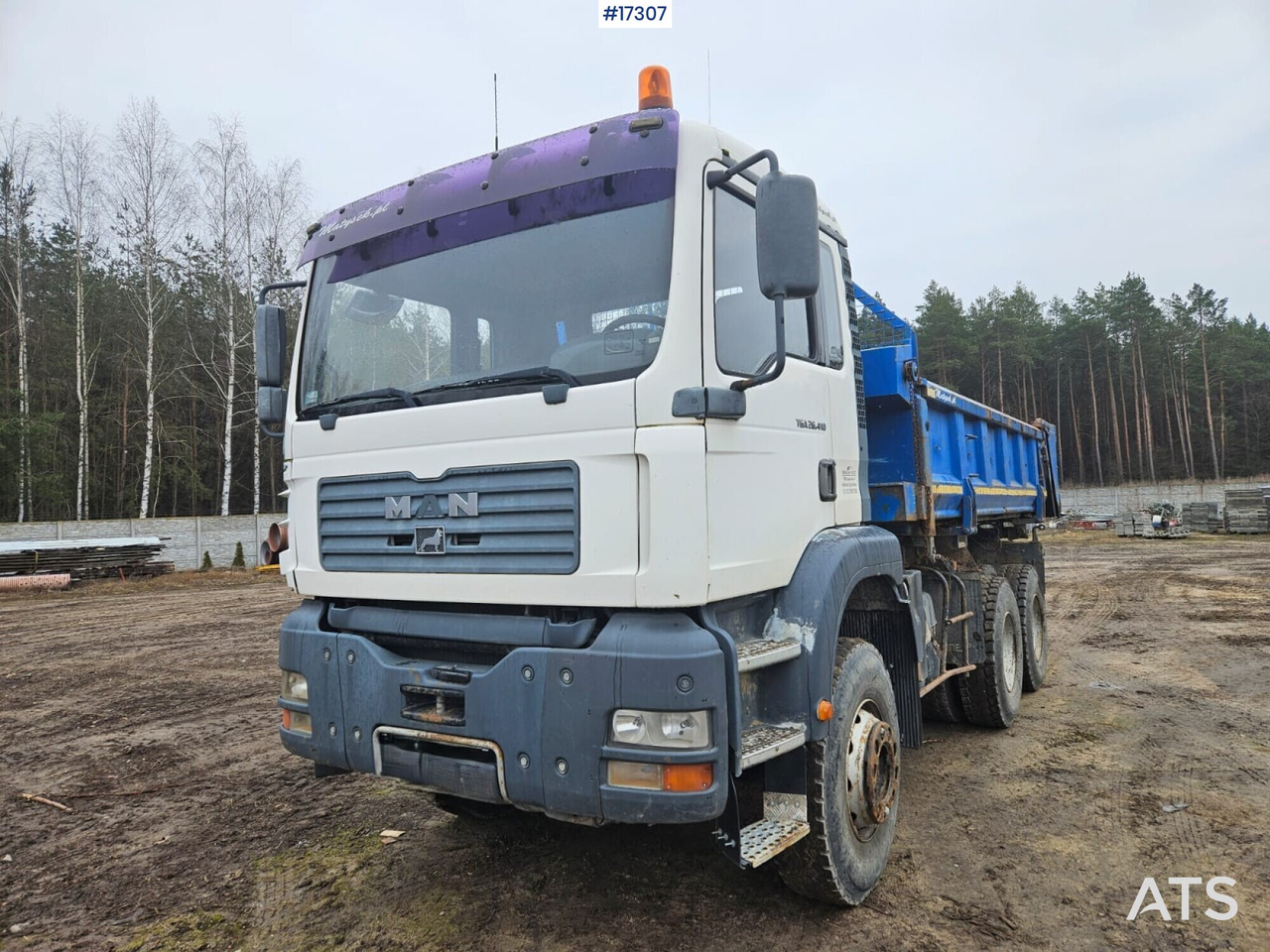 Three-axle tipper MAN TGA 26.410 FDK 6X4 (2004) - Kipper: das Bild 1 Three-axle tipper MAN TGA 26.410 FDK 6X4 (2004) - Kipper: das Bild 1