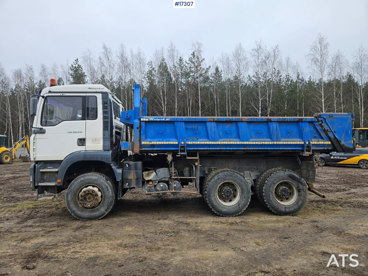 Three-axle tipper MAN TGA 26.410 FDK 6X4 (2004) - Kipper: das Bild 5 Three-axle tipper MAN TGA 26.410 FDK 6X4 (2004) - Kipper: das Bild 5