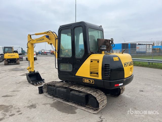 2013 Hyundai R55-7 Tracked Excavator - Kettenbagger: das Bild 2 2013 Hyundai R55-7 Tracked Excavator - Kettenbagger: das Bild 2