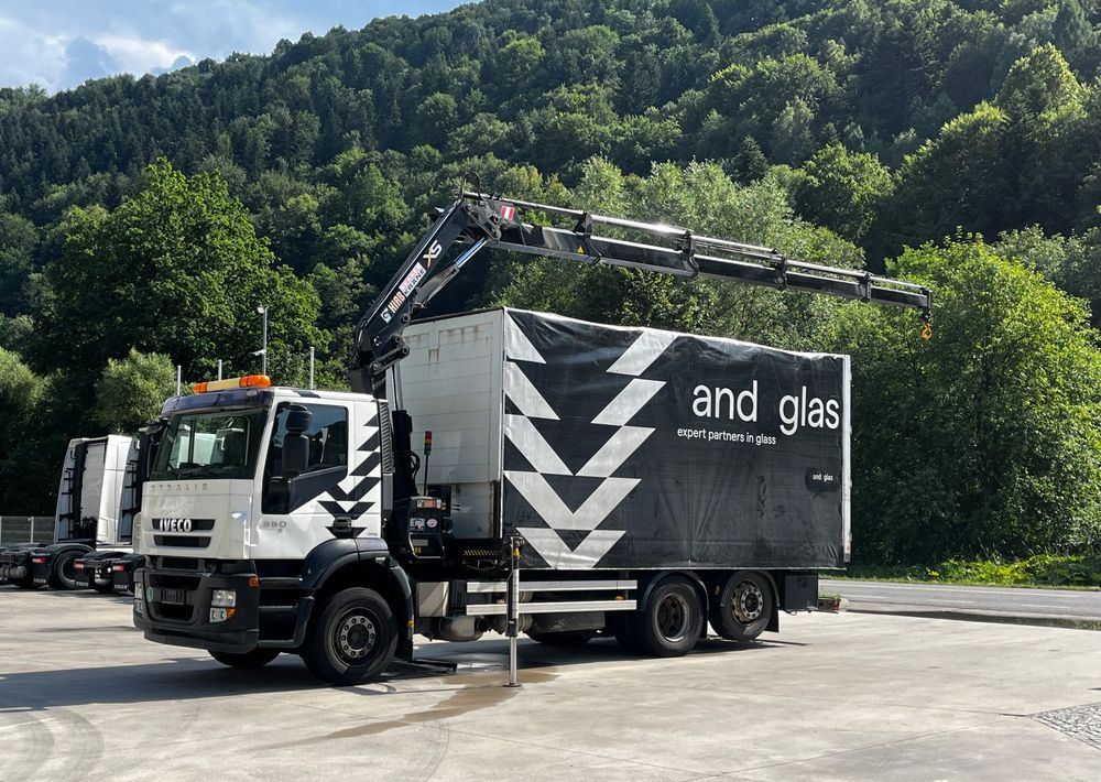Iveco Stralis 360 // HIAB 144 E4 HIDUO + Radio // Zabudowa 6m // Oś podnoszona - Sattelzugmaschine: das Bild 1 Iveco Stralis 360 // HIAB 144 E4 HIDUO + Radio // Zabudowa 6m // Oś podnoszona - Sattelzugmaschine: das Bild 1