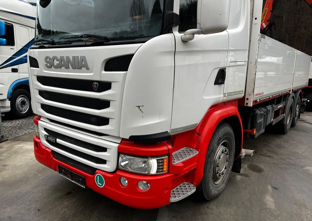 Pritsche LKW Scania R450 // 2014 // HDS Palfinger 13002 // 6x4 oś skrętna+podnoszona // Przyczepa Schwarzmuller //: das Bild 29