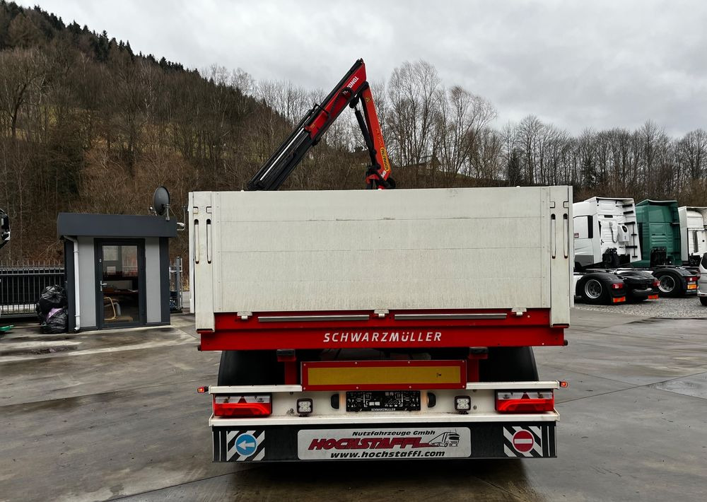 Pritsche LKW Scania R450 // 2014 // HDS Palfinger 13002 // 6x4 oś skrętna+podnoszona // Przyczepa Schwarzmuller //: das Bild 6