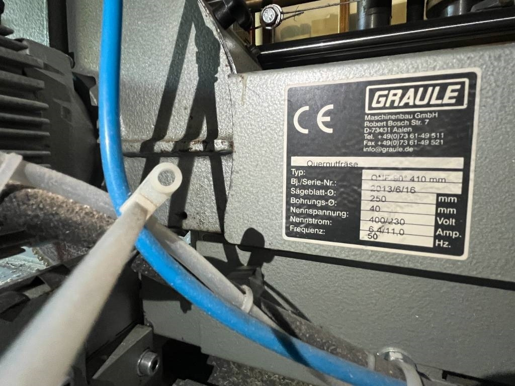 Werkzeugmaschine Annet GRAULE QNF Crosscut saw with TigerStop TS 4.8 L Au: das Bild 7 Werkzeugmaschine Annet GRAULE QNF Crosscut saw with TigerStop TS 4.8 L Au: das Bild 7