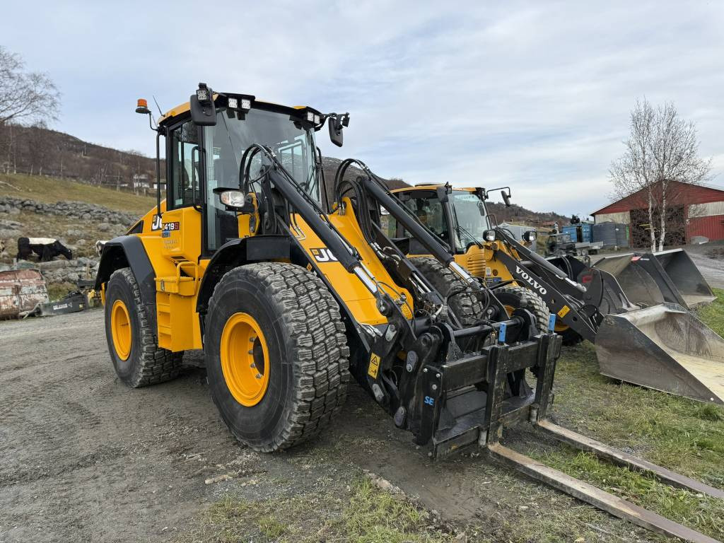 JCB 419 S S5 + REDSKAPER / ATTACHEMENT - Radlader: das Bild 1 JCB 419 S S5 + REDSKAPER / ATTACHEMENT - Radlader: das Bild 1