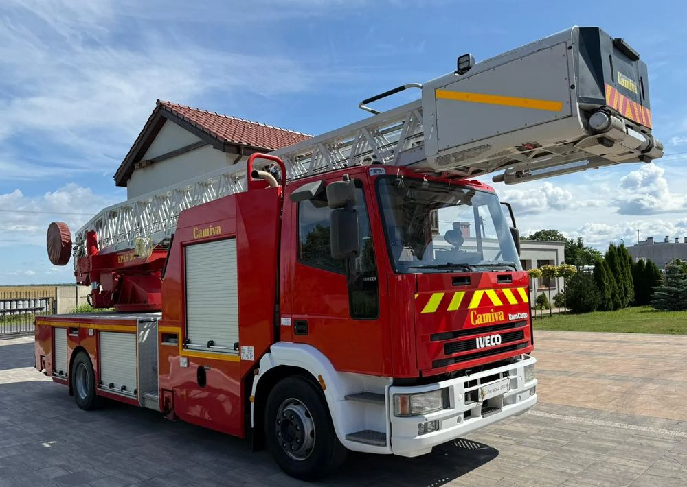 Iveco Eurocargo 130E24 - Feuerwehrfahrzeug, LKW mit Arbeitsbühne: das Bild 4 Iveco Eurocargo 130E24 - Feuerwehrfahrzeug, LKW mit Arbeitsbühne: das Bild 4