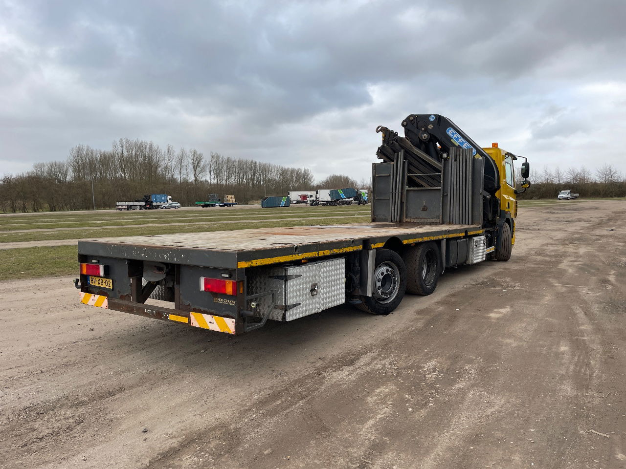 DAF 85.410 Met Effer 470 6s laadkraan ladekran loadercrane crane palfinger hiab fassi - Autokran: das Bild 4 DAF 85.410 Met Effer 470 6s laadkraan ladekran loadercrane crane palfinger hiab fassi - Autokran: das Bild 4