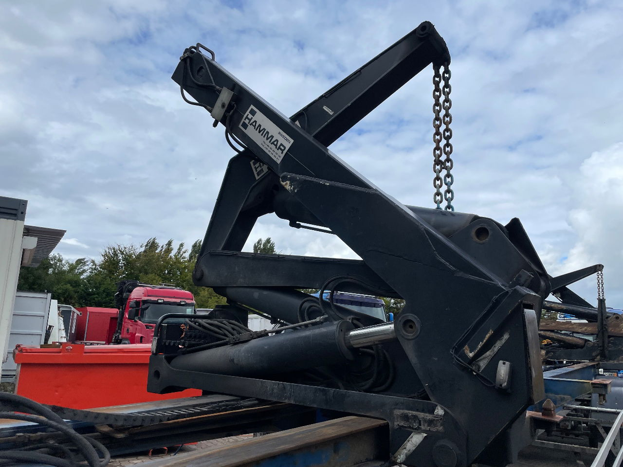 Hammar 151 HS side loader - Container/ Wechselfahrgestell Auflieger: das Bild 2 Hammar 151 HS side loader - Container/ Wechselfahrgestell Auflieger: das Bild 2