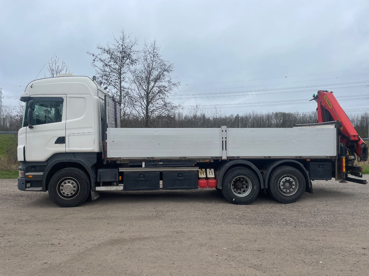 Scania R480 with Palfinger PK 19.001 SLD crane - Pritsche LKW: das Bild 2 Scania R480 with Palfinger PK 19.001 SLD crane - Pritsche LKW: das Bild 2