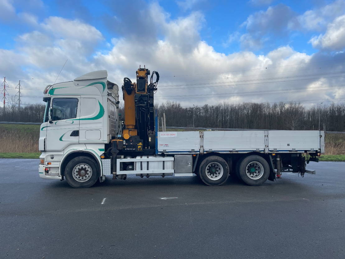 Scania R580 V8 Effer 370 crane with jib and winch - Autokran: das Bild 3 Scania R580 V8 Effer 370 crane with jib and winch - Autokran: das Bild 3