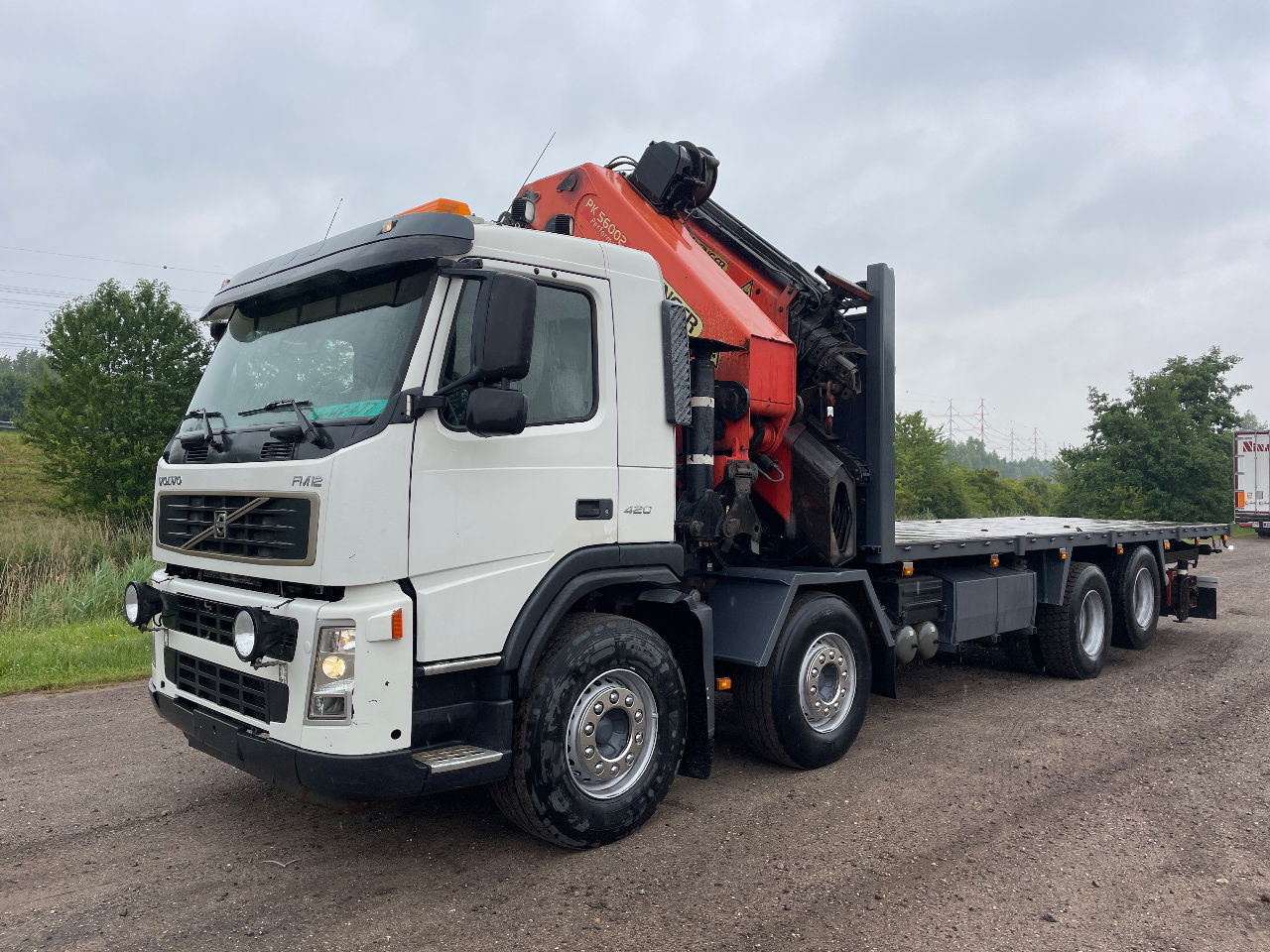 Volvo FM 12.420 with palfinger PK56002 with jib and winch, excellent condition - Autokran: das Bild 3 Volvo FM 12.420 with palfinger PK56002 with jib and winch, excellent condition - Autokran: das Bild 3