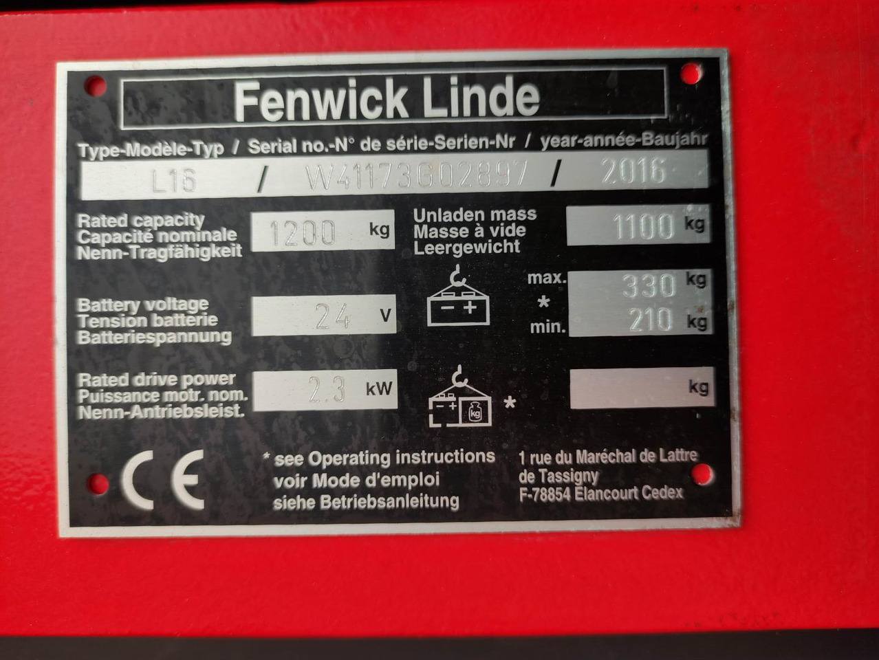 Linde L16-1173 - Hochhubwagen: das Bild 5 Linde L16-1173 - Hochhubwagen: das Bild 5