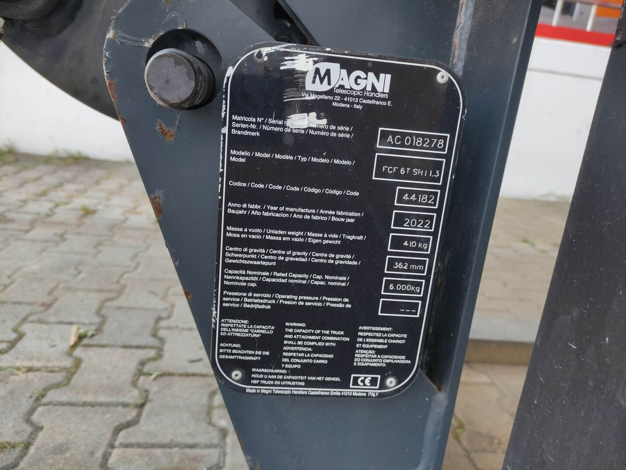 Magni FCF6TSHI 1.3 - Gabel: das Bild 5 Magni FCF6TSHI 1.3 - Gabel: das Bild 5