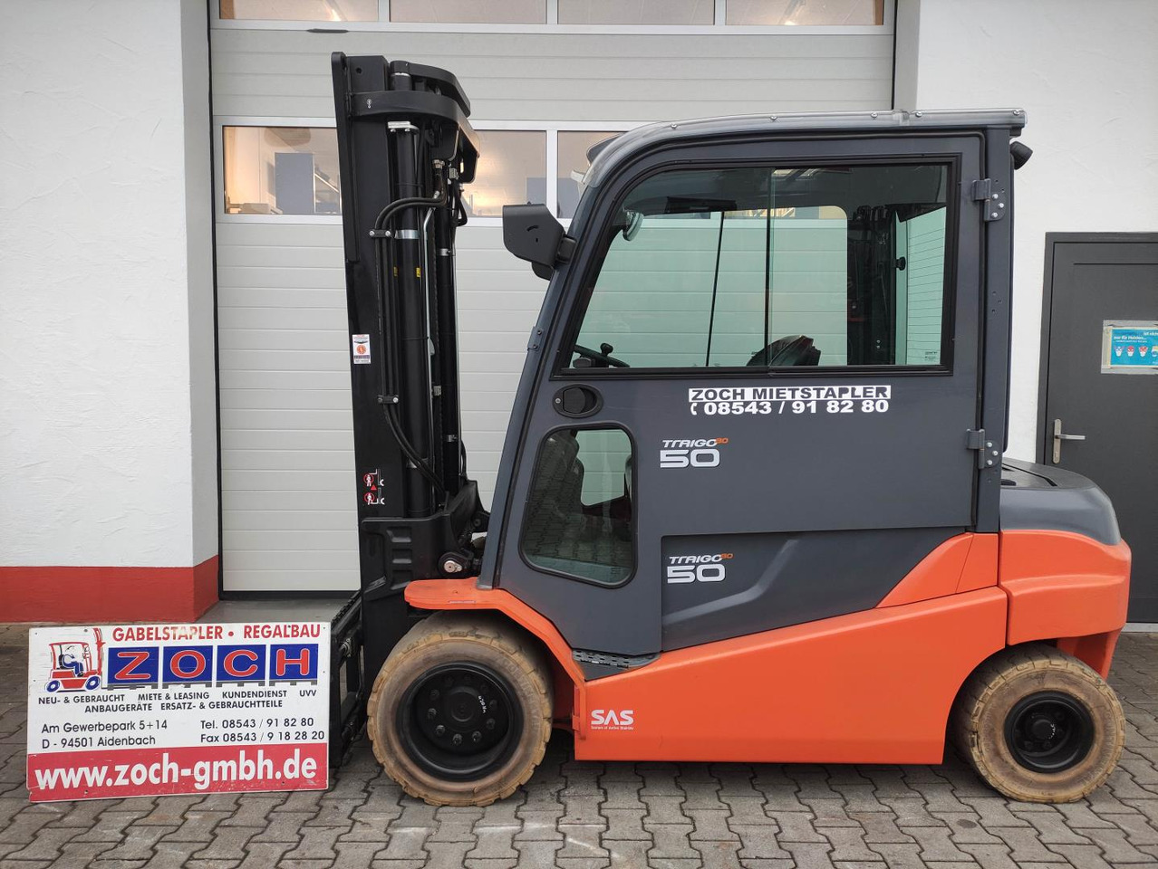 Toyota 8FBMT50 - Elektrostapler: das Bild 1 Toyota 8FBMT50 - Elektrostapler: das Bild 1