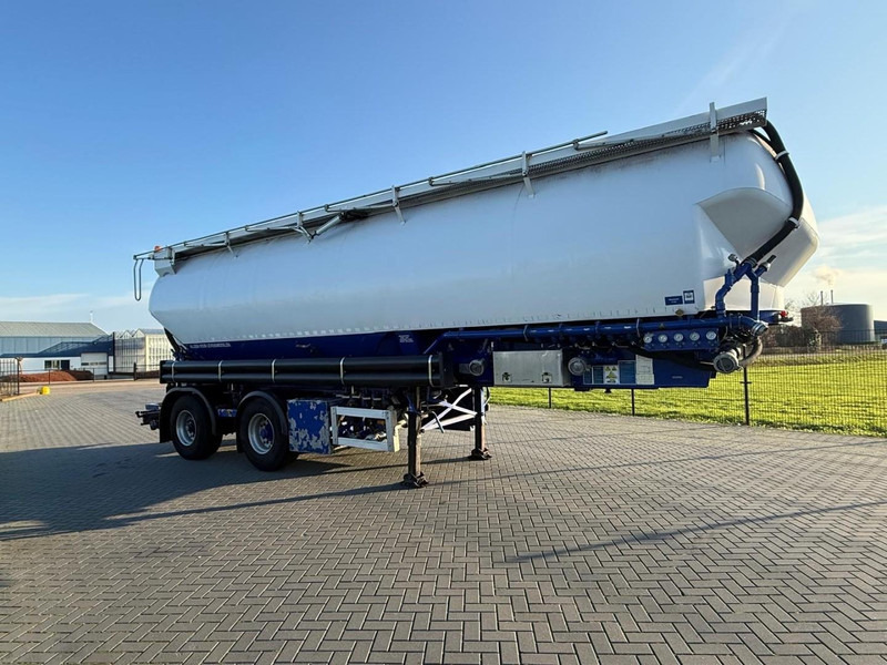 Feldbinder EUT 45.2 VERWEEG TRAILER, CITY, ACHTERAS GESTUURD, 45,2 KUUB, 7 VAKKEN. - Tankauflieger: das Bild 5 Feldbinder EUT 45.2 VERWEEG TRAILER, CITY, ACHTERAS GESTUURD, 45,2 KUUB, 7 VAKKEN. - Tankauflieger: das Bild 5