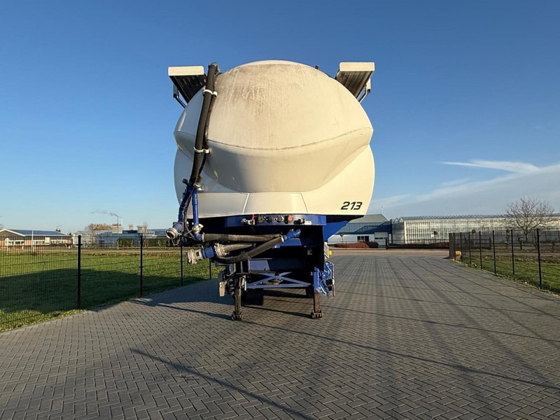 Feldbinder EUT 45.2 VERWEEG TRAILER, CITY, ACHTERAS GESTUURD, 45,2 KUUB, 7 VAKKEN. - Tankauflieger: das Bild 2 Feldbinder EUT 45.2 VERWEEG TRAILER, CITY, ACHTERAS GESTUURD, 45,2 KUUB, 7 VAKKEN. - Tankauflieger: das Bild 2