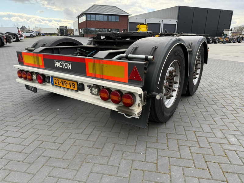 Pacton DXX.218 DOLLY, LZV, LIFT AXLE, 2017, DRAAIKRANS. - Container/ Wechselfahrgestell Auflieger: das Bild 5 Pacton DXX.218 DOLLY, LZV, LIFT AXLE, 2017, DRAAIKRANS. - Container/ Wechselfahrgestell Auflieger: das Bild 5