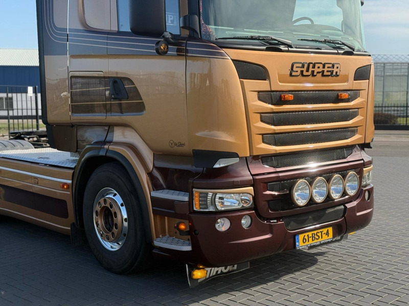 Scania R730 V8 V8, SHOWTRUCK VOLLUCHT, RETARDER, HYDRAULIEK, BOOGIE, ALU WIELEN, LEER. - Sattelzugmaschine: das Bild 3 Scania R730 V8 V8, SHOWTRUCK VOLLUCHT, RETARDER, HYDRAULIEK, BOOGIE, ALU WIELEN, LEER. - Sattelzugmaschine: das Bild 3