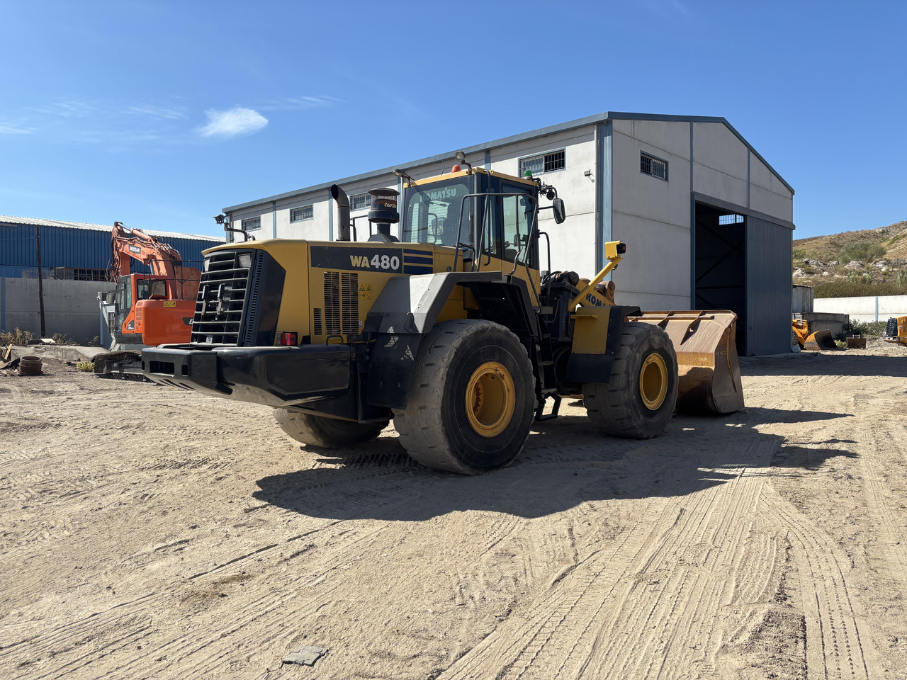 KOMATSU WA480-6 - Radlader: das Bild 5 KOMATSU WA480-6 - Radlader: das Bild 5