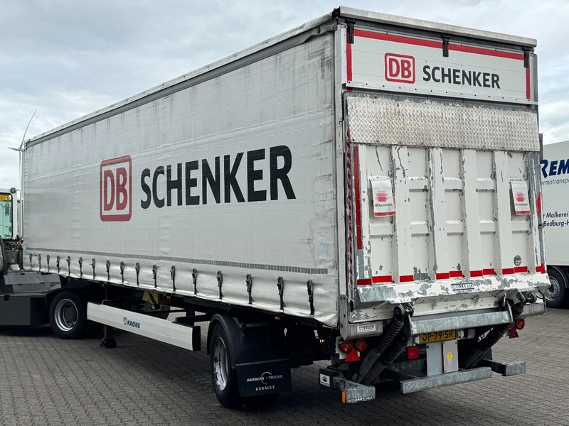 Krone City trailer met schuifzeilen / 2500 Laadklep / Stuur-as / APK - Planenauflieger: das Bild 2 Krone City trailer met schuifzeilen / 2500 Laadklep / Stuur-as / APK - Planenauflieger: das Bild 2