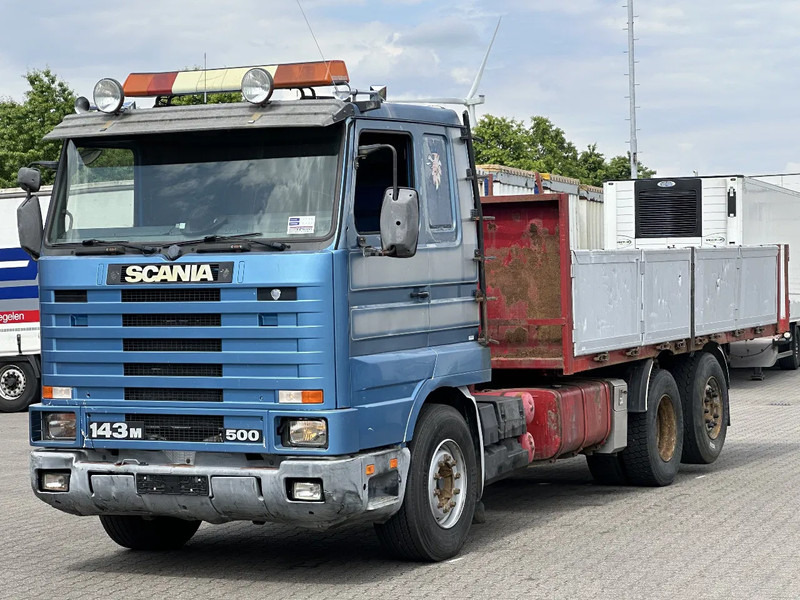 Scania R143-500 V8 6x2 Retarder Full Air Euro 1 - Pritsche LKW: das Bild 1 Scania R143-500 V8 6x2 Retarder Full Air Euro 1 - Pritsche LKW: das Bild 1