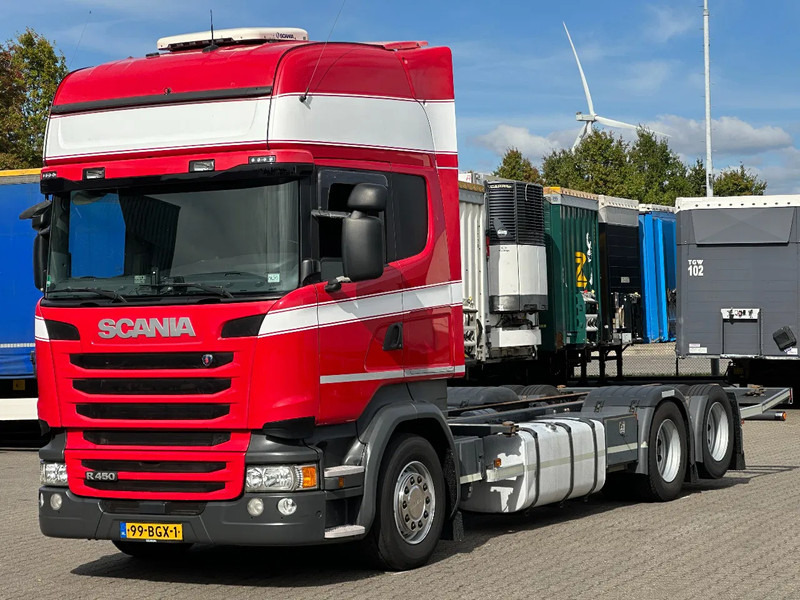 Scania R450 6x2 BDF Full Air / Retarder / 2 Tank / No EGR / 06-2026 Apk! - Containerwagen/ Wechselfahrgestell LKW: das Bild 1 Scania R450 6x2 BDF Full Air / Retarder / 2 Tank / No EGR / 06-2026 Apk! - Containerwagen/ Wechselfahrgestell LKW: das Bild 1
