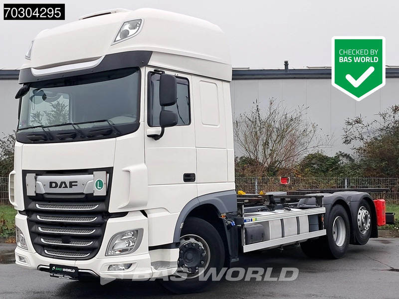 DAF XF 480 6X2 BDF SSC Retarder Lift+Steering Axle Automatic Euro 6 - Containerwagen/ Wechselfahrgestell LKW: das Bild 1 DAF XF 480 6X2 BDF SSC Retarder Lift+Steering Axle Automatic Euro 6 - Containerwagen/ Wechselfahrgestell LKW: das Bild 1