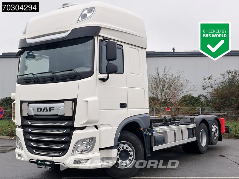 DAF XF 480 6X2 BDF SSC Retarder Lift+Steering Axle Automatic Euro 6 - Containerwagen/ Wechselfahrgestell LKW: das Bild 1 DAF XF 480 6X2 BDF SSC Retarder Lift+Steering Axle Automatic Euro 6 - Containerwagen/ Wechselfahrgestell LKW: das Bild 1