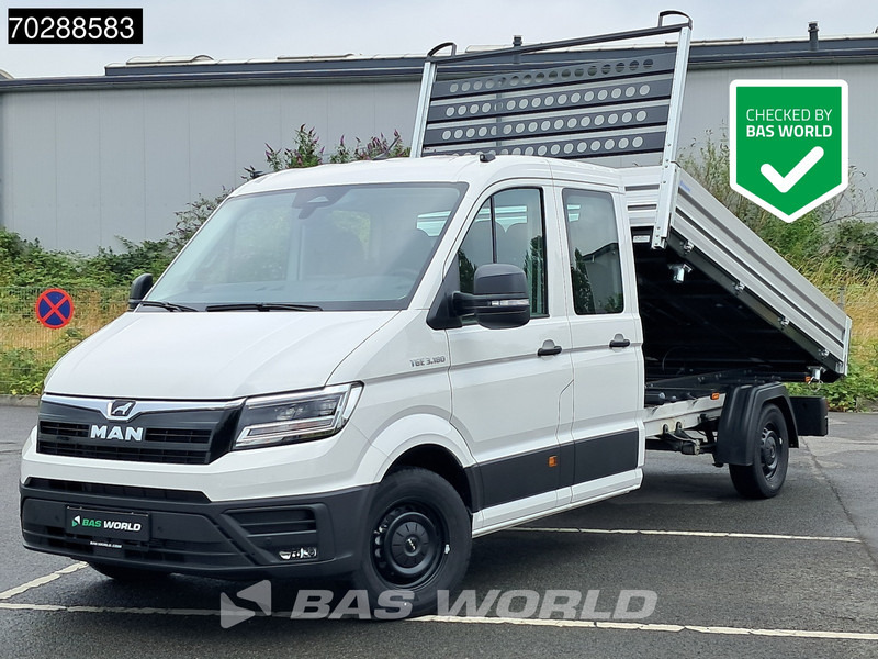 MAN TGE 3.180 Neu! Dreiseitenkipper Automatik 2025 Facelift 180PS AHK LED Klima Tempomat Navi ACC Euro6 Kieper 3m3 - Kipper Transporter: das Bild 1 MAN TGE 3.180 Neu! Dreiseitenkipper Automatik 2025 Facelift 180PS AHK LED Klima Tempomat Navi ACC Euro6 Kieper 3m3 - Kipper Transporter: das Bild 1