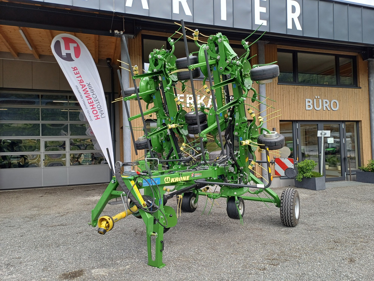 Krone Vendro T 1020 (23756) - Heuwender/ Wenderechen: das Bild 1 Krone Vendro T 1020 (23756) - Heuwender/ Wenderechen: das Bild 1
